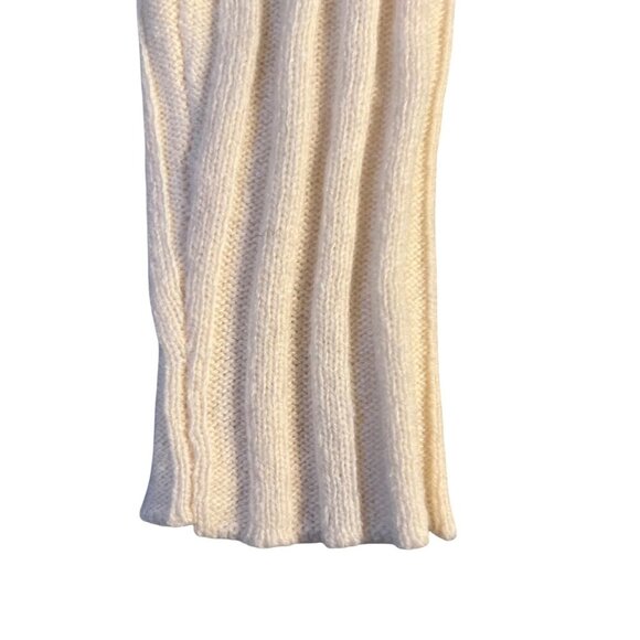 Madewell XS Wool Blend Ribbed Sweater Ivory Fair Trade - Picture 8 of 8